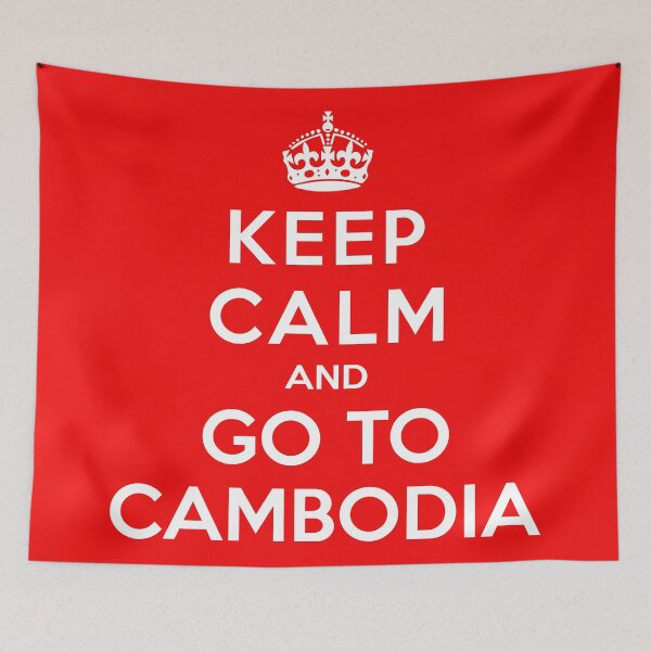 Item preview, KEEP CALM AND HOLIDAY IN CAMBODIA designed and sold by BeCoolByHarun.