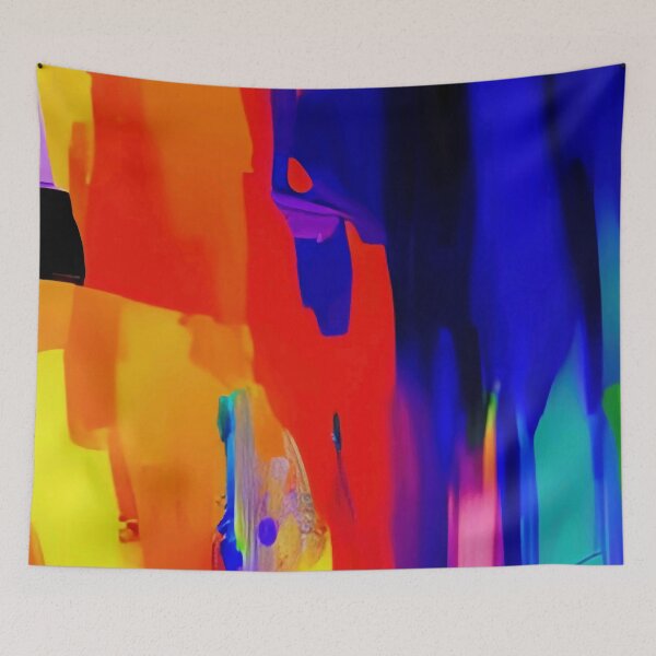 Item preview, Abstract Expressionism Wallpaper - 9 designed and sold by TheDreamEffect.