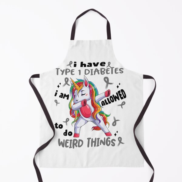 Item preview, Type 1 Diabetes Awareness Funny I have Type 1 Diabetes i'm allowed to do Weird Things! designed and sold by JanetShop809.
