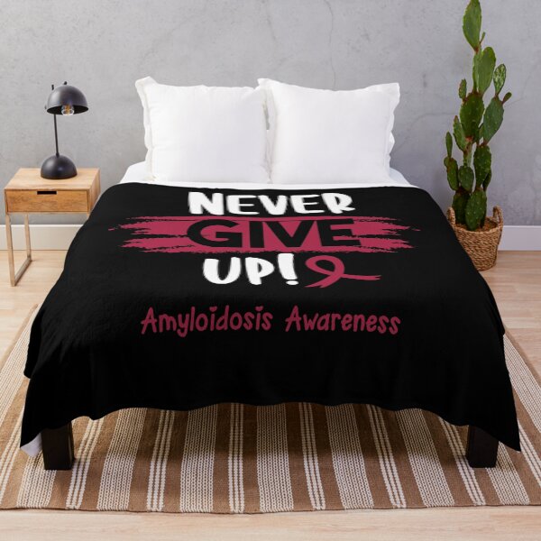 Item preview, Amyloidosis Warrior - Amyloidosis Awareness - Never Give Up! designed and sold by Robbsyn.