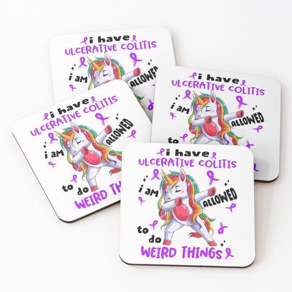 Item preview, Ulcerative Colitis Awareness Funny I have Ulcerative Colitis i'm allowed to do Weird Things! designed and sold by JanetShop809.