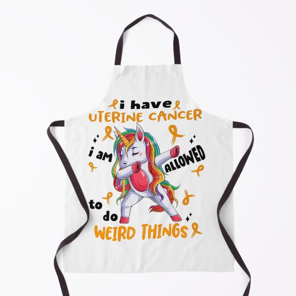 Item preview, Uterine Cancer Awareness Funny I have Uterine Cancer i'm allowed to do Weird Things! designed and sold by JanetShop809.