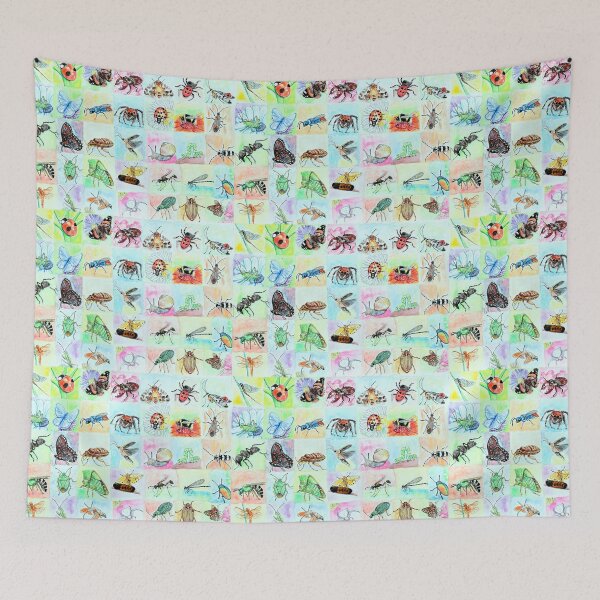 Item preview, Summer Buggin' Collection of Insects in Watercolour designed and sold by Art by Kirsten Sneath.