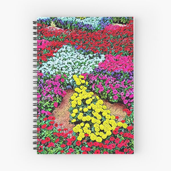 Aperçu de l'œuvre Paradis des fleurs créée et vendue par ToodlerDesign.