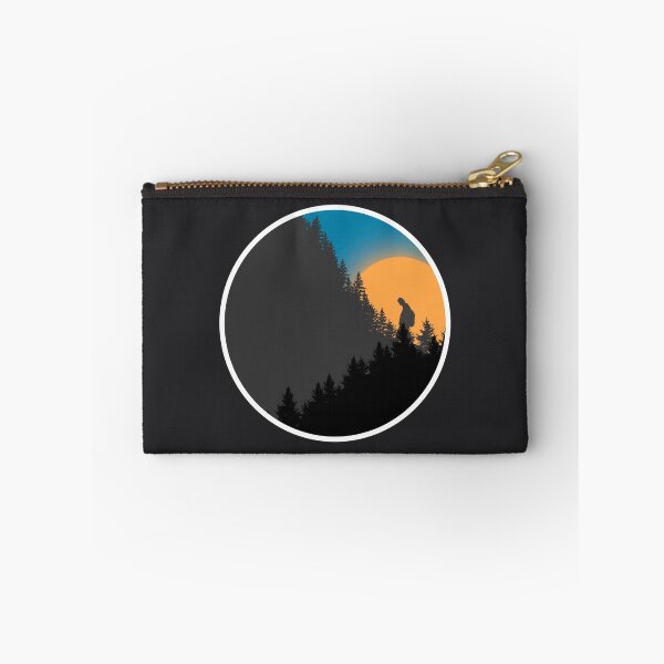 Item preview, Aesthetic Circular Hiker with Setting Sun designed and sold by shindeku.