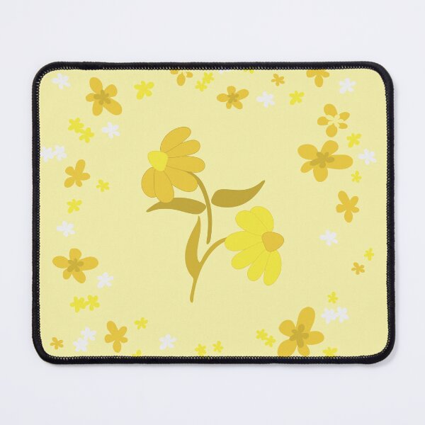 Item preview, Yellow daisy flower illustration of sunshine whimsy designed and sold by AngelDawnDesign.