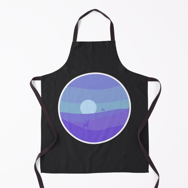 Item preview, Aesthetic Circular Deers in Hills designed and sold by shindeku.