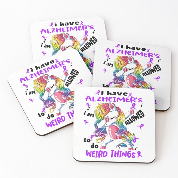 Item preview, Alzheimer's Awareness Funny I have Alzheimer's i'm allowed to do Weird Things! designed and sold by JanetShop809.