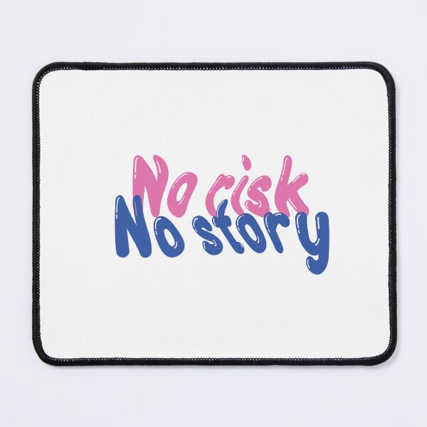 Item preview, No rick no story bubble letters designed and sold by Gracie_Designs.