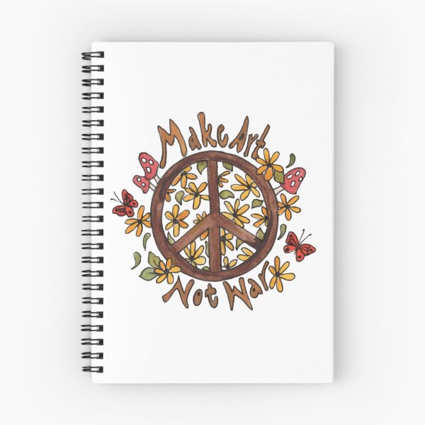 Item preview, Make Art Not War designed and sold by joyful-musings.