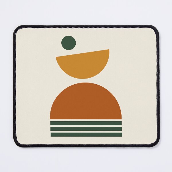 Item preview, Stacked Wedges - Minimalist Shape Art designed and sold by JunkDrawerPress.