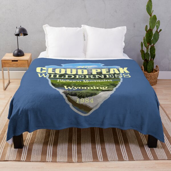 Item preview, Cloud Peak Wilderness (arrowhead) designed and sold by curranmorgan.