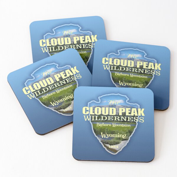 Item preview, Cloud Peak Wilderness (arrowhead) designed and sold by curranmorgan.