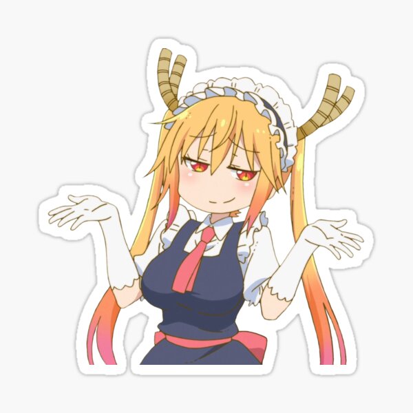 Artikel-Vorschau von Tohru Drachenmädchen Achselzucken, designt und verkauft von kosmicwaffle.