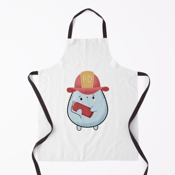 Item preview, Kawaii Firefighter Cat designed and sold by darklanterndsn.