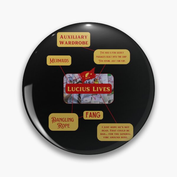 Item preview, Lucius Conspiracy Board designed and sold by Our Flag Means Merch.