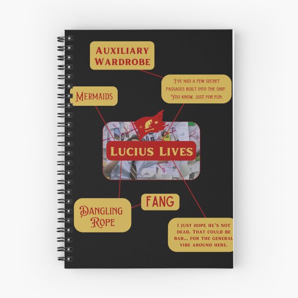 Item preview, Lucius Conspiracy Board designed and sold by Our Flag Means Merch.