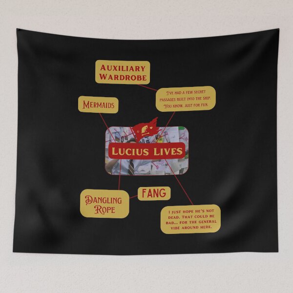 Item preview, Lucius Conspiracy Board designed and sold by Our Flag Means Merch.