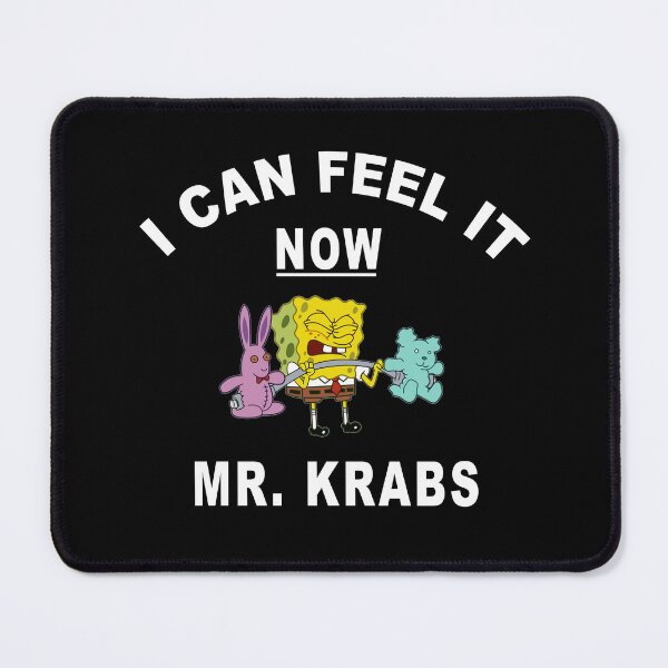 Item preview, I Can Feel It Now, Mr. Krabs Workout in White designed and sold by Skella896.