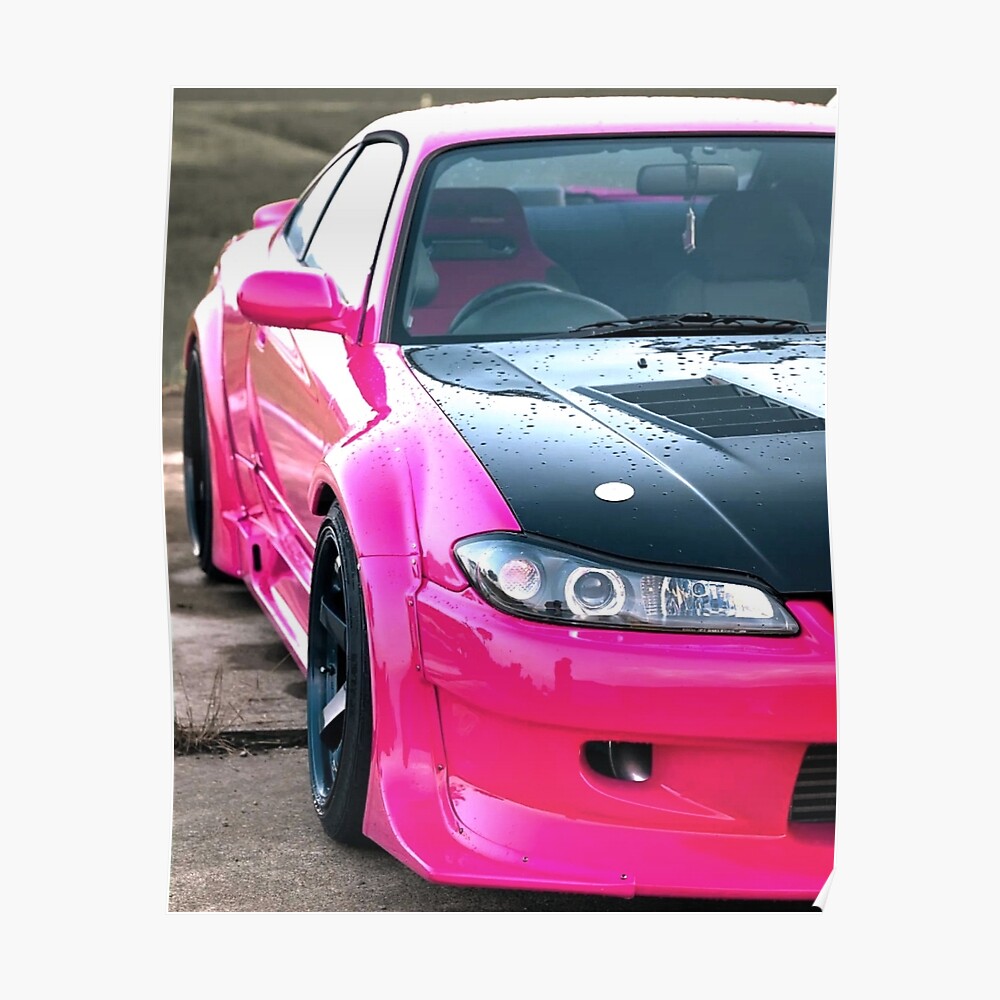 nissan silvia s15 pink