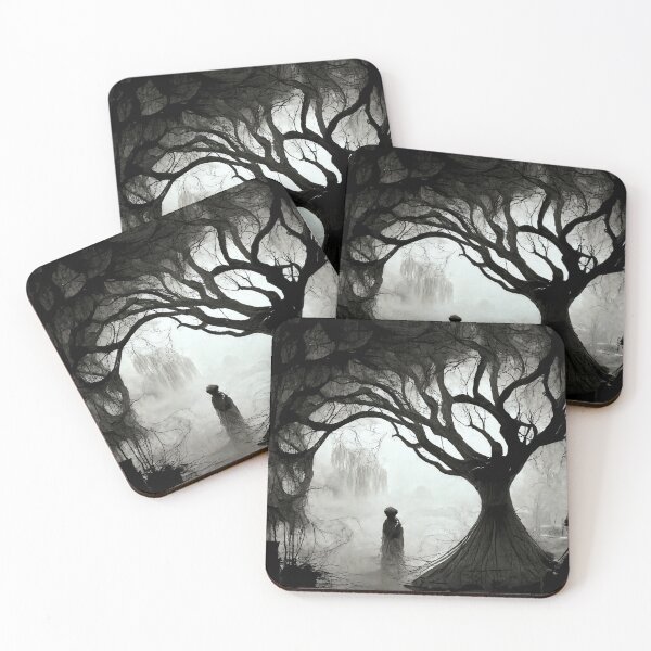 Item preview, Ghost in the Misty Forest designed and sold by HiddenWillows.