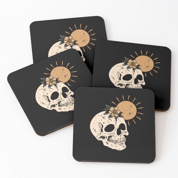 Item preview, Flower Skull and Sun designed and sold by brandonpickus.