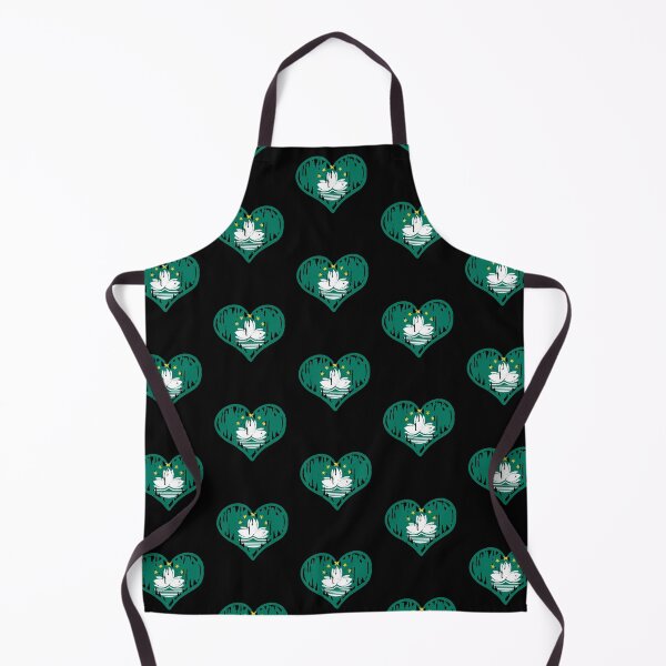 Item preview, Macau Flag Heart Love designed and sold by rafaeltto.