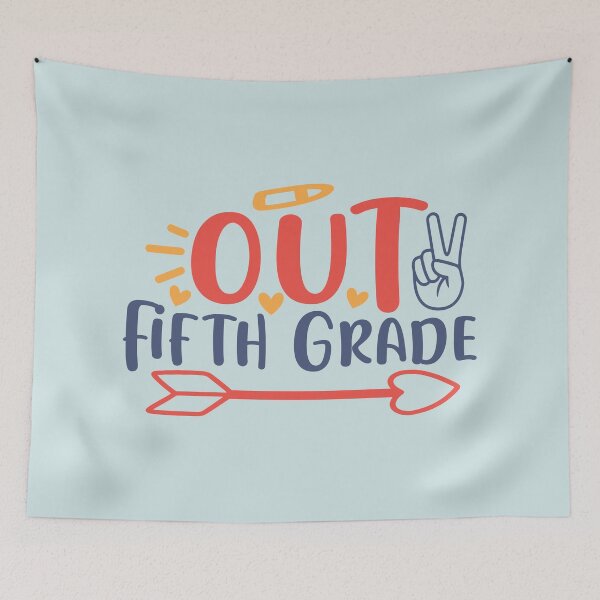 Item preview, Peace Out Fifth Grade designed and sold by franktact.
