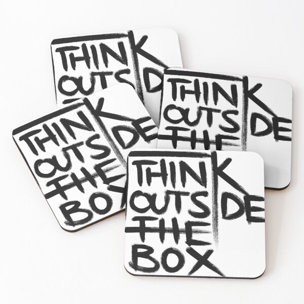 Item preview, Think Outside the box designed and sold by Brushtype.