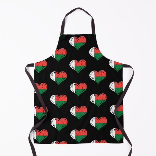 Item preview, Madagascar Flag Heart Love designed and sold by rafaeltto.