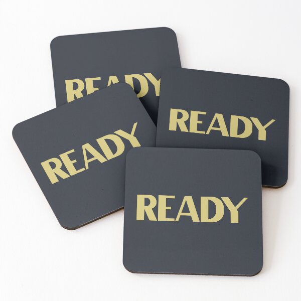 Item preview, Ready - Golden Text designed and sold by Chubuter.