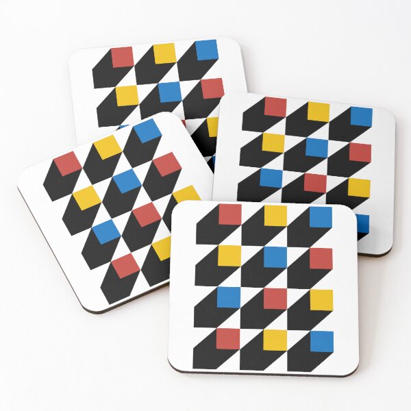 Item preview, 3D Squares (Bauhaus Inspired) designed and sold by Texterns.