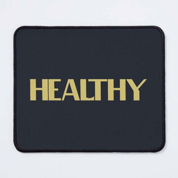 Item preview, Healthy - Golden Text designed and sold by Chubuter.