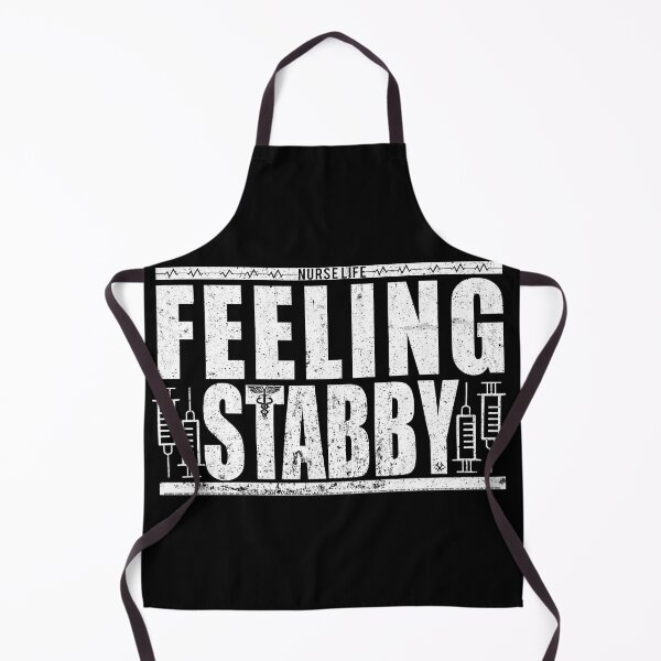 Item preview, RN Feeling Stabby Nurse Life designed and sold by jeturnbill.