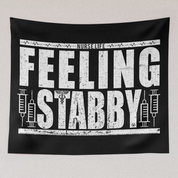 Item preview, RN Feeling Stabby Nurse Life designed and sold by jeturnbill.