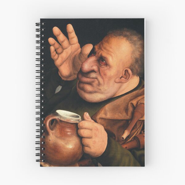 Item preview, A Bagpipe Player | Quinten Massys | 1515 Renaissance Satirical Art designed and sold by CJET.