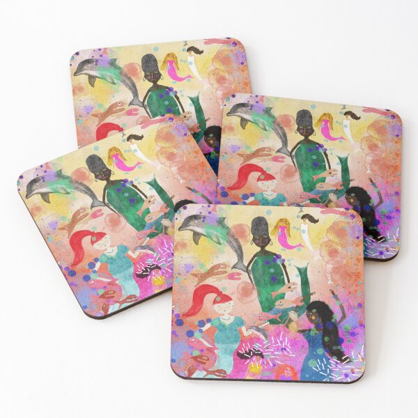 Item preview, Mermaids Under The Sea designed and sold by MudHere.
