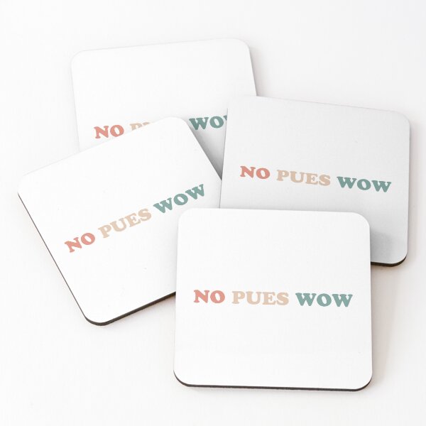 Item preview, No pues wow designed and sold by The Pawsome Studio.