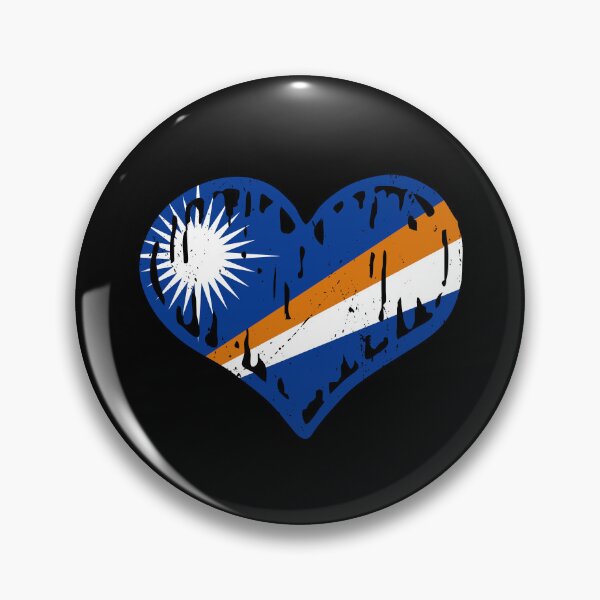 Item preview, Marshall Islands Flag Heart Love designed and sold by rafaeltto.