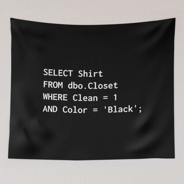 Item preview, Funny SQL Design for Programmer Humor Programming Gift designed and sold by seriouscapon242.