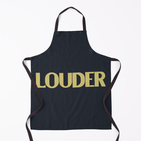 Item preview, Louder - Golden Text designed and sold by Chubuter.