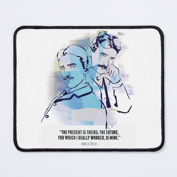 Item preview, Nikola Tesla İllustration designed and sold by CaglaCokgezen.