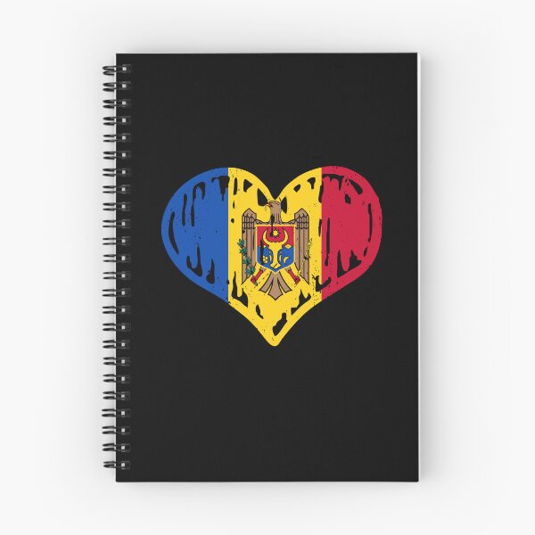Item preview, Moldova Flag Heart Love designed and sold by rafaeltto.