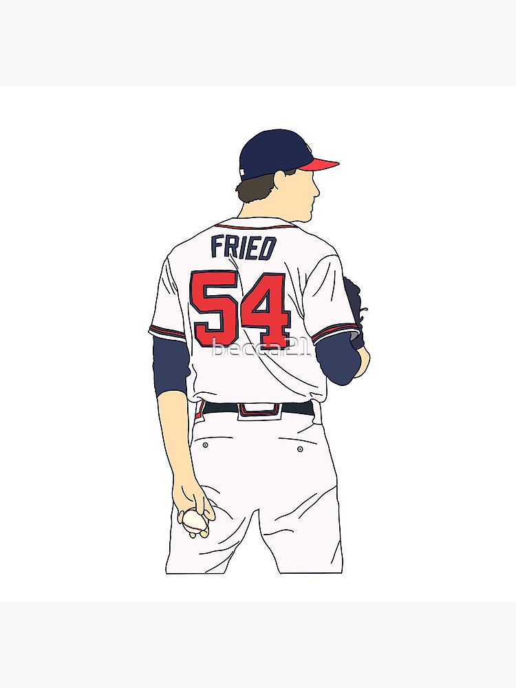 max fried jersey number Sticker for Sale by madisonsummey