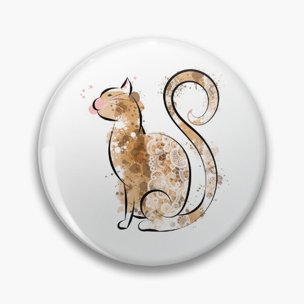 Item preview, Orange Lace Cat designed and sold by rinphoto.