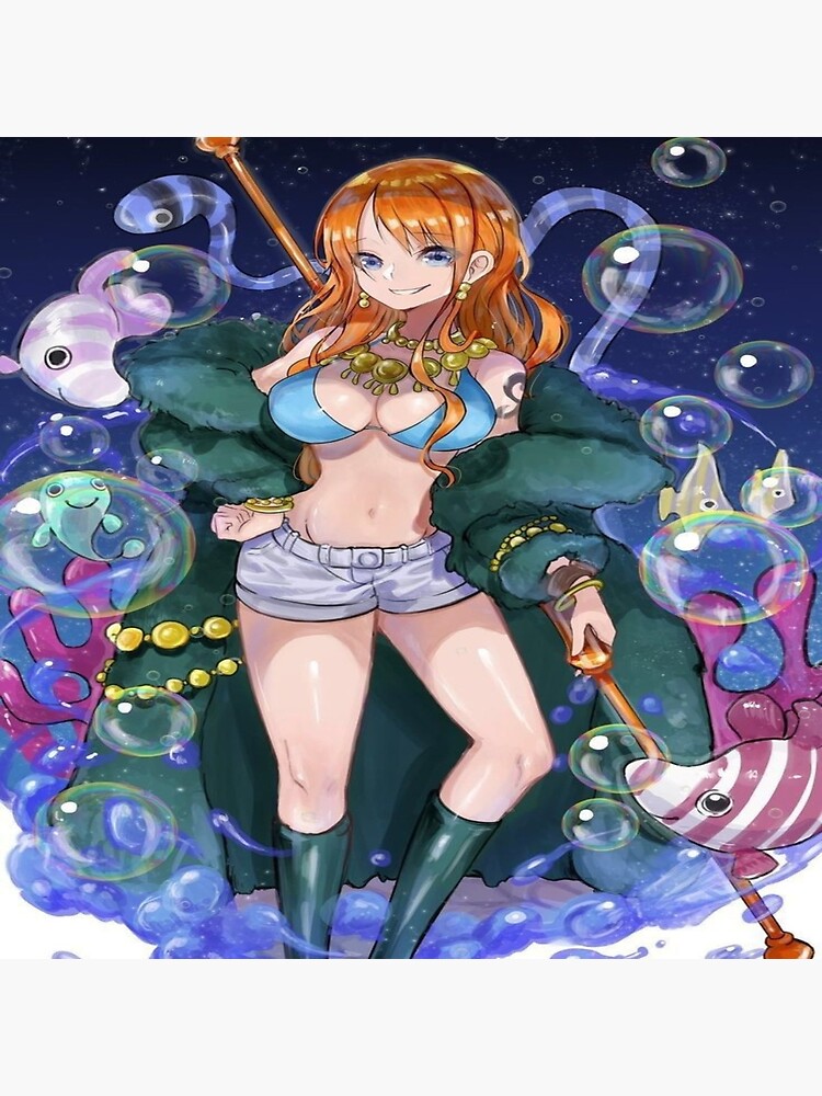 one piece - What's up with Nami's breast size? - Anime & Manga