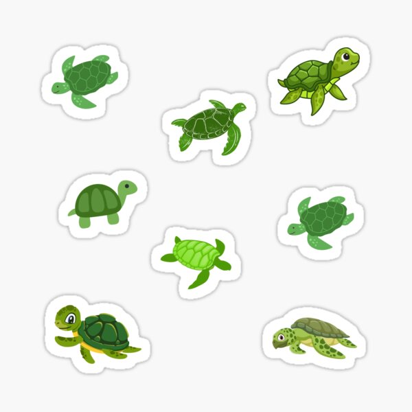 Item preview, Green Turtles  designed and sold by silviaol.