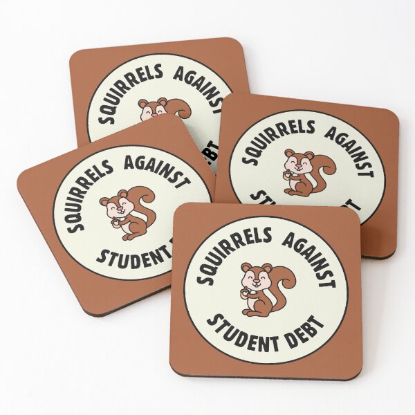 Item preview, Squirrels Against Student Debt - College Debt designed and sold by Picket Club.
