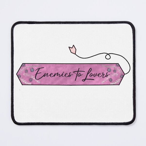Item preview, Enemies to Lovers Bookmark designed and sold by samiback02.