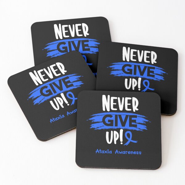 Item preview, Ataxia Warrior - Ataxia Awareness - Never Give Up! designed and sold by Robbsyn.